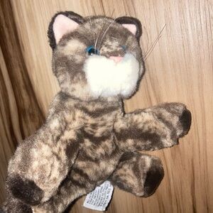 Russ Berrie Whiskers Kitten Plush 6.5 inch Handmade 2480